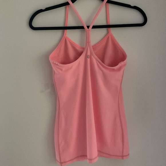 Lululemon Power Y Tank Top Size 6 In Pale Pink - Picture 2 of 8